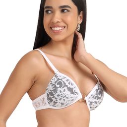 SELFCARE Abstract Bra Half Coverage Lightly Padded image 5