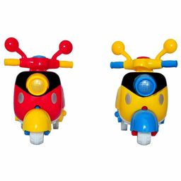 Toyshine Push and Go Toy Scooters Pack of 2 - Multicolour-26