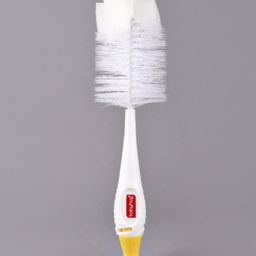 Babyhug 2 In 1 Bottle & Nipple Cleaning Brush - Yellow-image-26