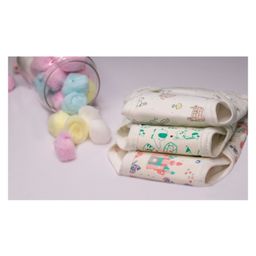 Lollipop Lane Cloth Diapers with Velcro Closure New Born - Pack of 3-16