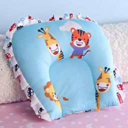 Babyhug Premium U Shape Pillow Animal Print - Multicolor-10