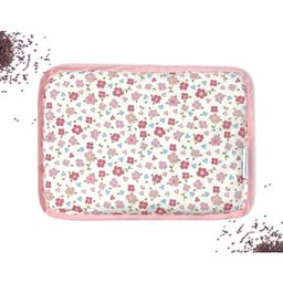 Abracadabra Head Shaping Mustard Seed Rai Pillow with Lavender Essentail Oil Vintage Floral Print - Pink-18
