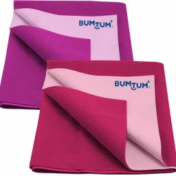 Cotton, Fleece Baby Bed Protecting Mat-image-64