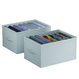 Kuber Industries Grey Set of 2 Regular Drawer Organiser Organisers image 2