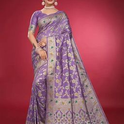 KALINI Woven Design Zari Pure Silk Saree-picture-27