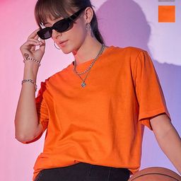 DIMPY GARMENTS Women 2 Raw Edge T-shirt-image-62