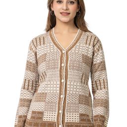 TWENTY ME Women Embroidered Cardigan with Embroidered Detail-image-99