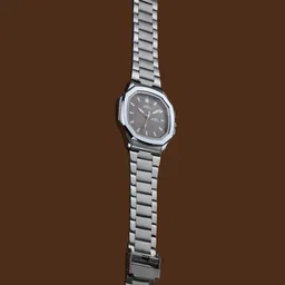 VIRAKTI Men Brass Embellished Dial & Stainless Steel Bracelet Style Straps Analogue Watch MEN-24-BROWN-image-23