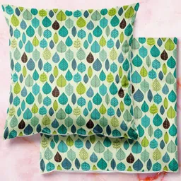 ArtzFolio Multicoloured Set of 2 Square Cushion Covers-image-98
