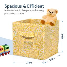 Aura Yellow Set of 1 Regular Multi-Utility Organisers image 2