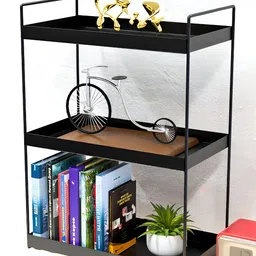 WonderStand Black Set of 1 Water Resistant Separator Organisers image 3