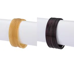 1ST TIME Set Of 24 Yellow Alloy Bangles-picture-45