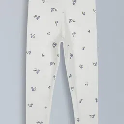 Urbanrac Girls Printed Cotton Ankle Length All Day Comfort Leggings-image-57