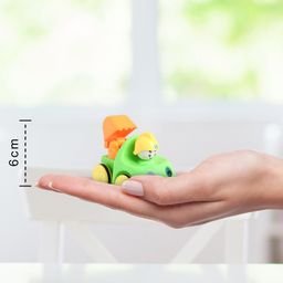 fab n funky Friction Powered Vehicle Set of 4 (Color & Design May Vary) image 2
