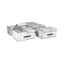 Aura Grey 5 Pieces Drawer Organisers-3