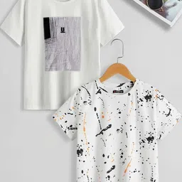 Dagcros Boys White Tshirts-picture-45