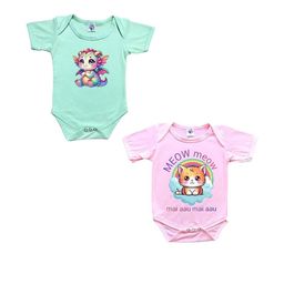 Cute Pals Kids-Unisex Multicoloured Cotton Rompers-image-93