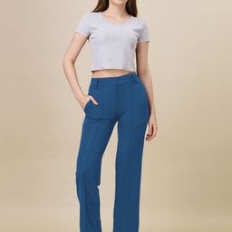 DTR FASHION Women Chambray Palazzos-image-91