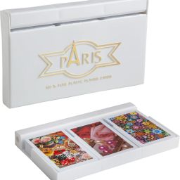 PVC Plastic Colorfull Playing Cards/Poker Cards For Bridge Rummy Pack Of 3,-18