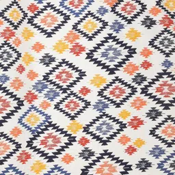 Dekor World Multicoloured Set of 3 Window Curtain image 3