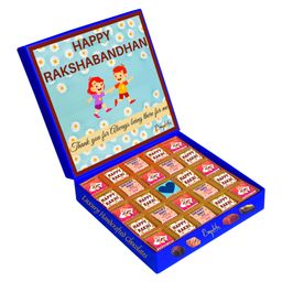 Expelite Rakhi Chocolates With Greeting Card Combo - Multicolor image 3
