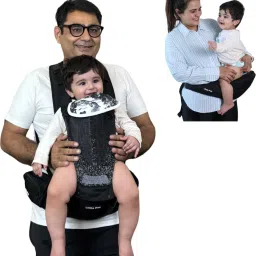 6-in-1 Ergonomic M Position Hip Seat Baby Carrier with Lumbar Support Baby Carrier-21