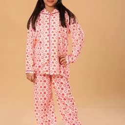 The Mini Trunk Kids Conversational Printed Night Set-image-6