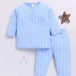 Clt.s Kids Striped Printed Night suit-picture-22