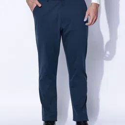 BLUE TYGA Men Comfort Wrinkle Free Trousers-image-10