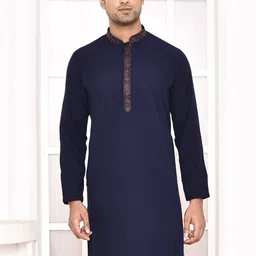 MAAHI FABS Men Thread Work Kurta-36