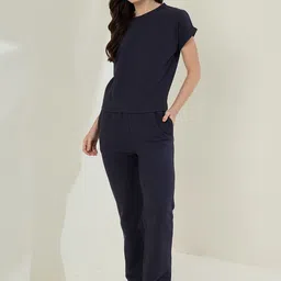 Chemistry Ribbed Cotton Top & Trousers Co-Ord Set-picture-32