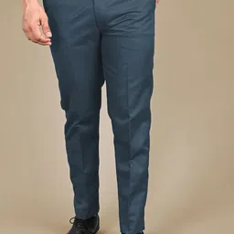 MANCREW Men Tailored Regular Fit Cotton Formal Trousers-image-57