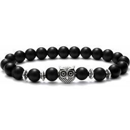 EDMIRIA Unisex Silver-Toned Ceramic Bracelet-picture-8