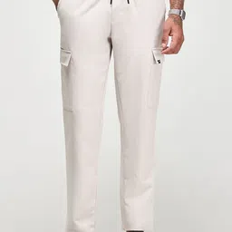 Red Flame Men Relaxed Fit Cargo Trouser-image-94