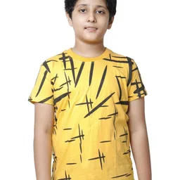 BAESD Boys Printed Pockets Slim Fit T-shirt-picture-0