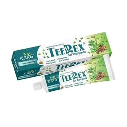 Kudos Teerex Gel Toothpaste With Neem For Strong Teeth - 100 g-57