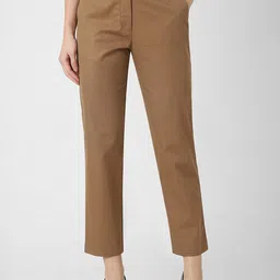 Van Heusen Woman Women Regular Fit Mid-Rise Flat-Front Trousers-image-51