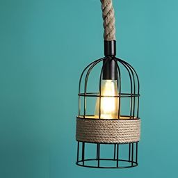 KINIS Black & Beige Quirky Ceiling Lamp-0