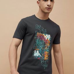 Kappa Men Typography Printed Round Neck Cotton T-shirt-picture-19