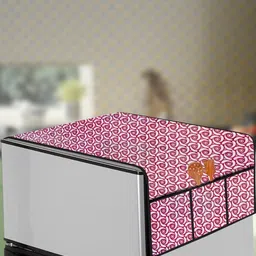 The Furnishing Tree Pink PVC Air Conditioner Cover-image-35