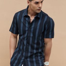 CODE by Lifestyle Men Slim Fit Buffalo Checks Opaque Printed Casual Shirt-image-23