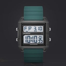 CARLINGTON Men Dial & Straps Digital Multi Function Watch Endurance 9136 Teal-13