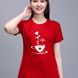 Moda Rapido Women Typography Printed Round Neck Cotton T-shirt-picture-10