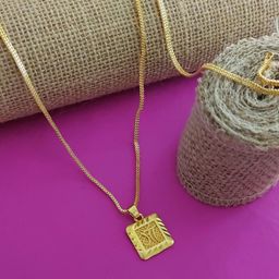 Gold Pendant set for Women-image-86