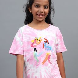 UNDER FOURTEEN ONLY Girls Checked T-shirt-image-70