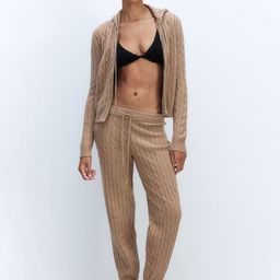 H&M Cable-Knit Joggers-image-92