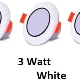 3 Watt White Deep Junction Box Ceiling light / Downlight 3 Pcs Recessed Ceiling Lamp-image-6