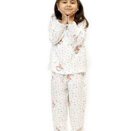 Snuggly Spaces Kids Graphic Printed Night suit-0