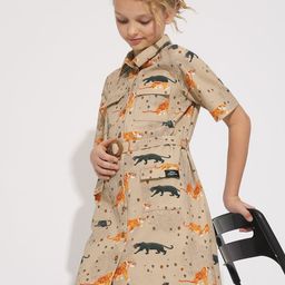 Vero Moda Girls Printed Shirt Mini Dress-image-37