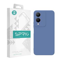 SPRIG Solid Printed Vivo Y17S Back Case Mobile Accessories-16
